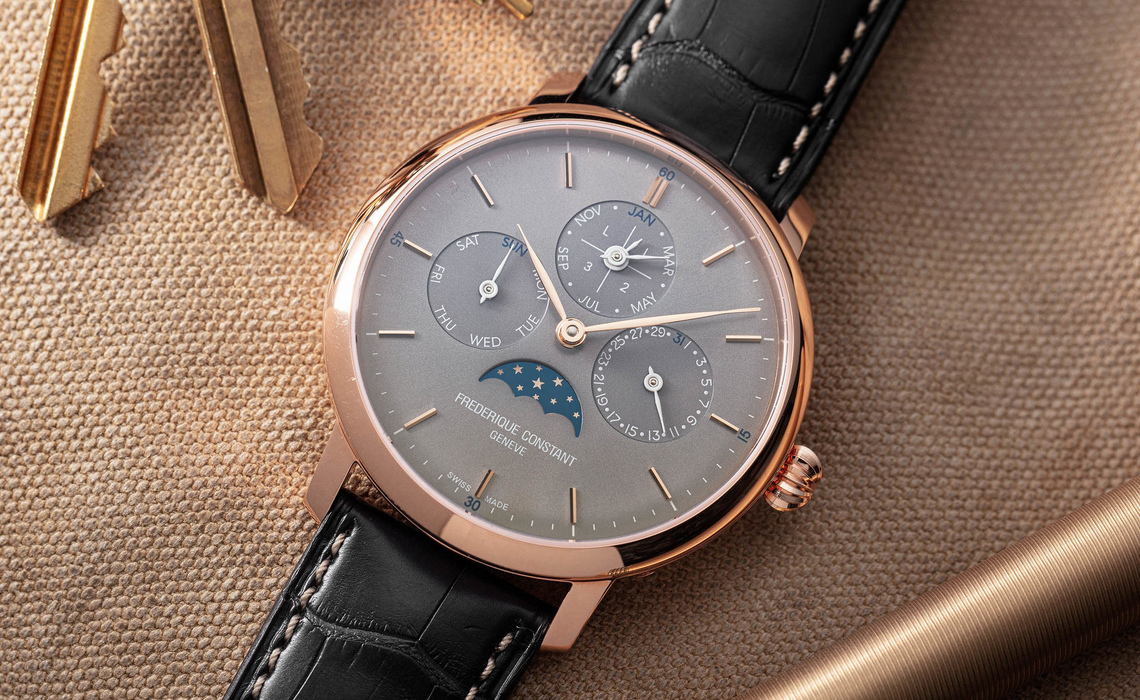 Frederique constant slimline perpetual calendar outlet