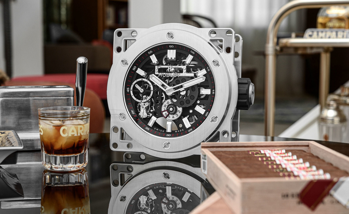 Unwinding With Watchonista At Home With The Hublot MECA10 Table Clock