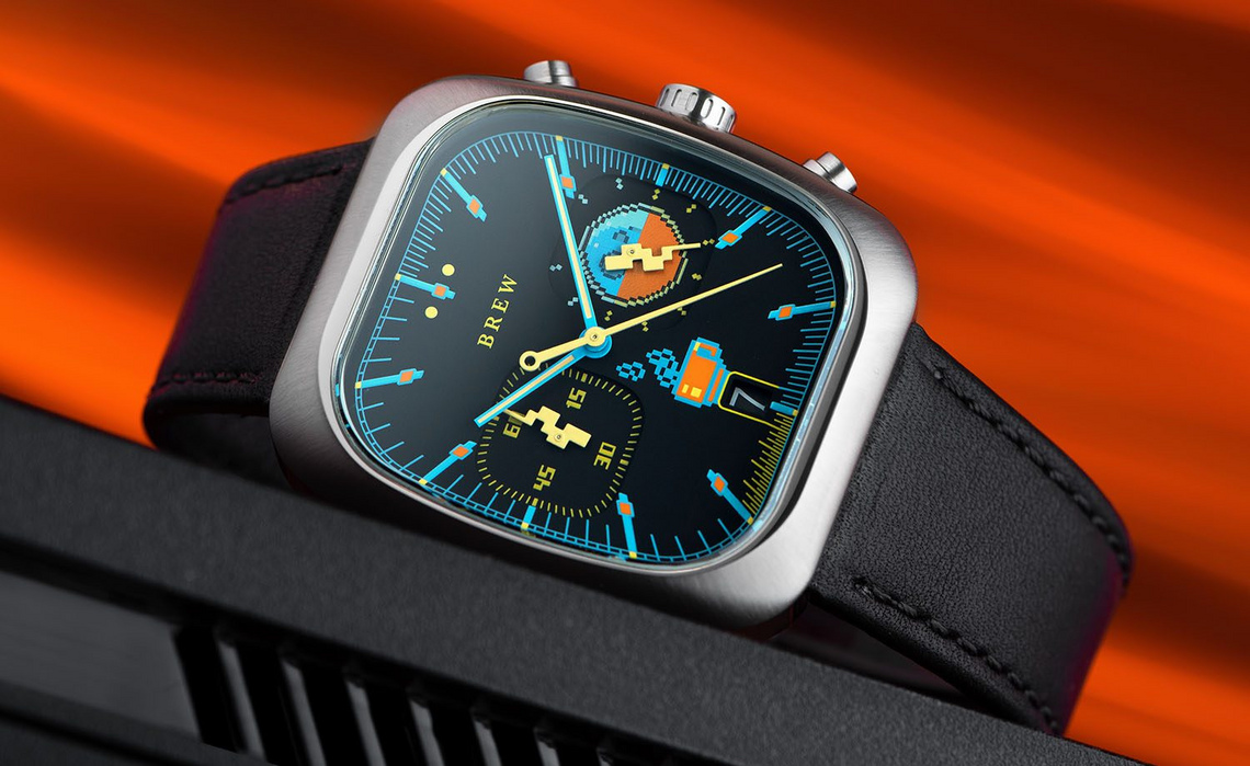 A Video Game Watch Done Right The New 8 Bit Brew Watchonista