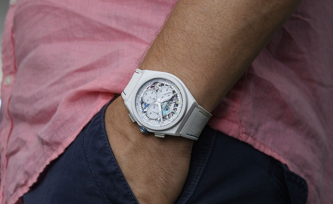 白河② Hands-On With The Playful Zenith Defy 21 Chroma II | Watchonista