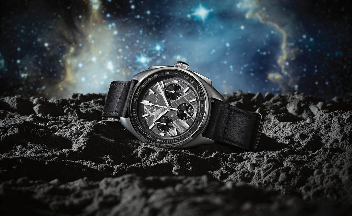 Bulova lunar pilot black shop