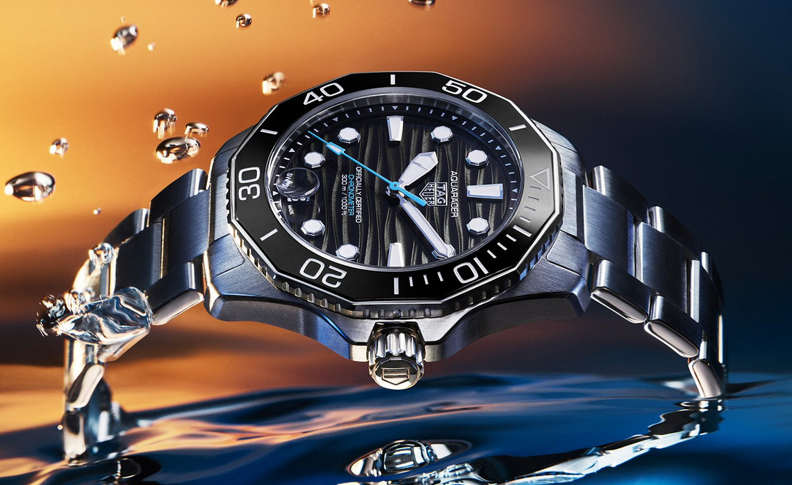 TAG Heuer Updates the Aquaracer Pro 300 Line with Two 42mm Models Including a GMT Watchonista