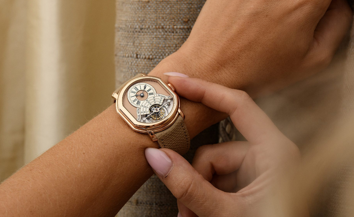 Geneva watch rose gold sale