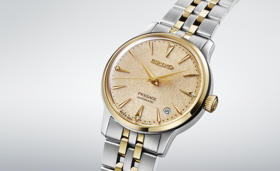 男女兼用 Refresher Course: Presage Seiko's into Dive Deeper A 時計