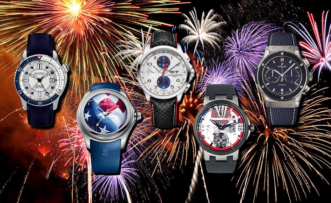 Worn on the 4th of July Five Festive Watches to Help You Celebrate the