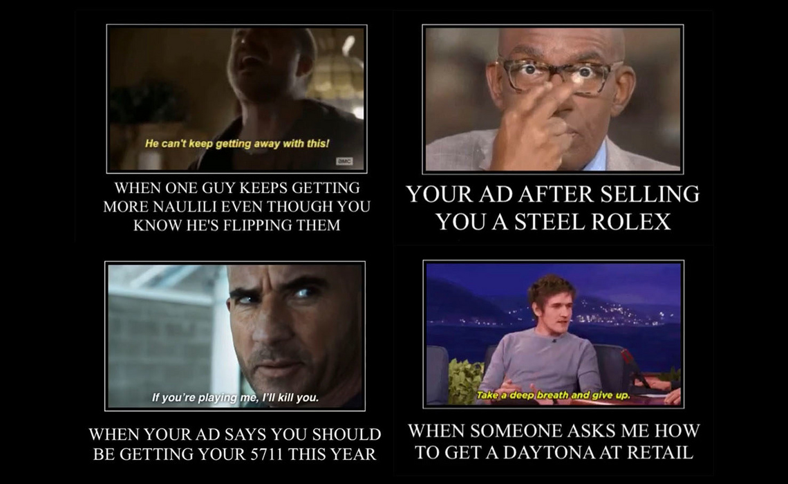 Thanks For The Meme-ories: Our Favorite Watch Memes | Watchonista