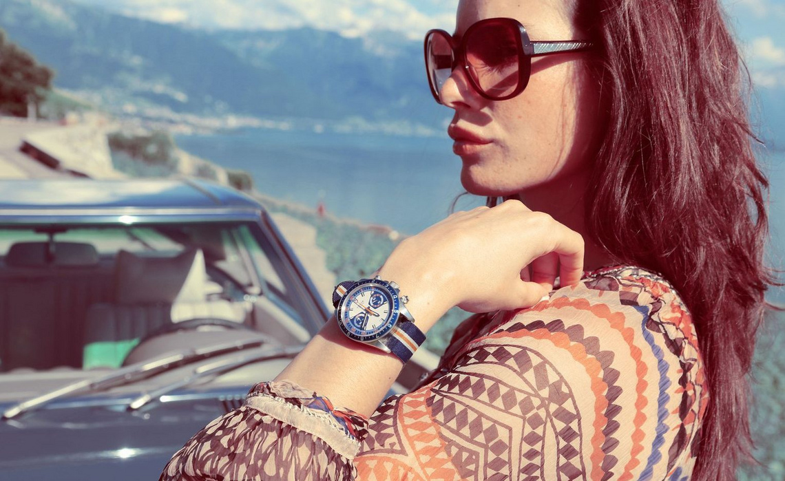 Heritage chrono blue deals