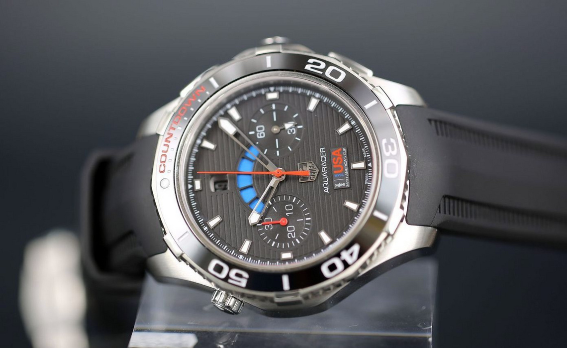 TAG Heuer Aquaracer 500 m calibre 72 for the final Countdown Watchonista