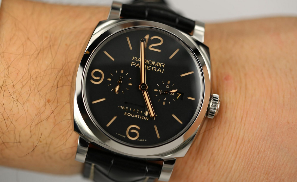 Panerai Radiomir 1940 equation of time 8 days acciaio 003