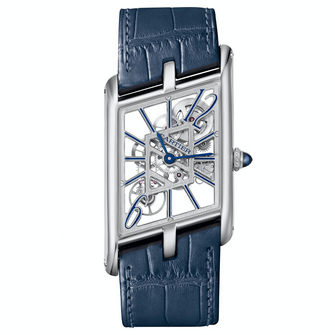 Cartier Privé Tank Asymétrique Skeleton