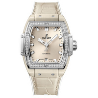 Hublot Spirit Of Big Bang Beige Ceramic Titanium Diamonds – 39mm