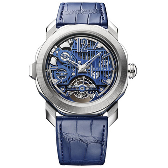 Bvlgari Octo Roma Blue Carillon Tourbillon