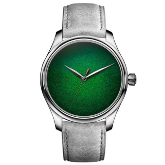 H. Moser &amp; Cie. Endeavour Centre Seconds Concept Lime Green