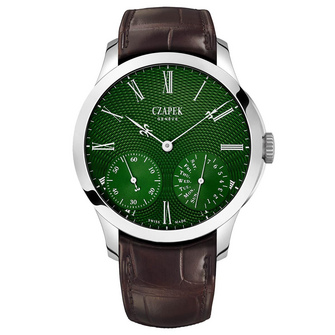 Czapek Quai des Bergues Emerald Green L