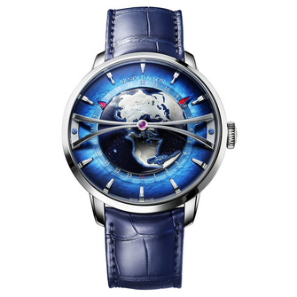 Arnold &amp; Son Globetrotter Platinum