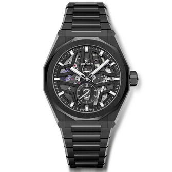 Zenith Defy Skyline Black Ceramic Skeleton