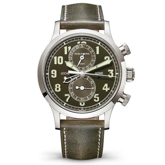 Patek Philippe Ref. 5924G Calatrava Pilot Travel Time Chronograph