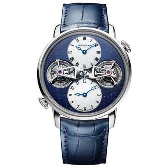 Arnold &amp; Son Double Tourbillon White Gold Aventurine