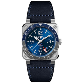 Bell &amp; Ross BR 03-93 GMT Blue