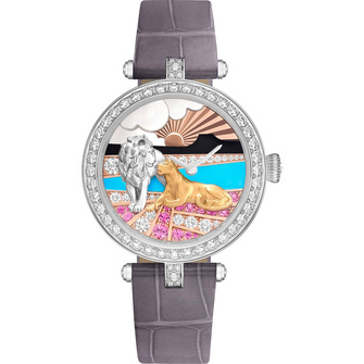 Van Cleef &amp; Arpels Lady Duo de Lions watch