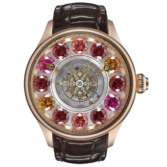 Gucci G-Timeless Planetarium with colored stones