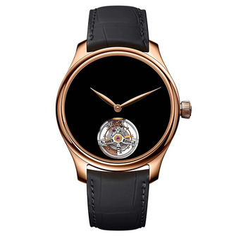 H. Moser &amp; Cie. Endeavour Tourbillon Concept Vantablack®