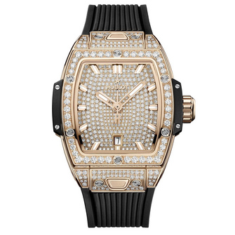 Hublot Spirit of Big Bang King Gold Full Pavé