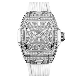 Hublot Spirit of Big Bang Steel White Full Pavé