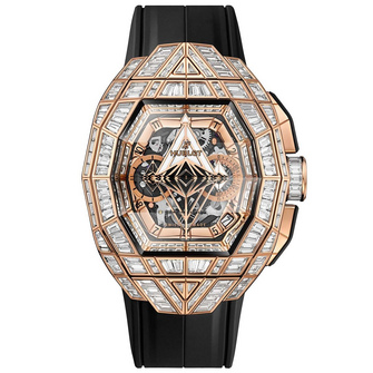 Hublot Spirit of Big Bang Sang Bleu High Jewellery King Gold