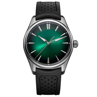 H. Moser &amp; Cie. Pioneer Centre Seconds Cosmic Green