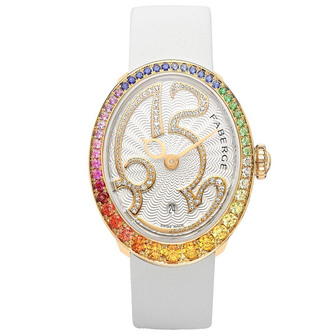 Fabergé Colours of Love Rose Gold Rainbow Gemstone