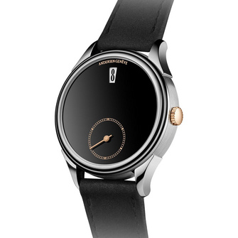 Andersen Genève Jumping Hours Black Jade Stone