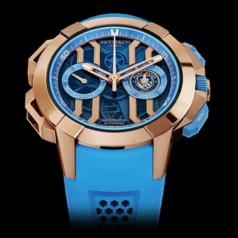 Jacob &amp; Co. Epic X Chrono 44 Edition Manchester City Rose Gold
