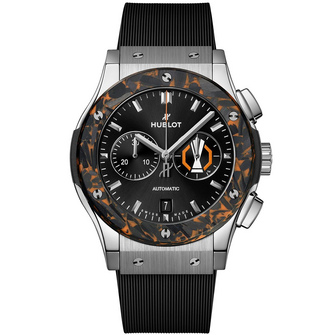 Hublot Classic Fusion Chronograph UEFA Europa League Titanium Carbon