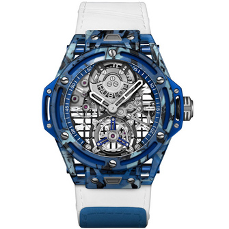 Hublot Big Bang Tourbillon Novak Djokovic GOAT Edition Blue