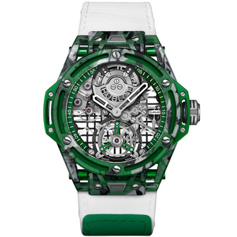 Hublot Big Bang Tourbillon Novak Djokovic GOAT Edition Green