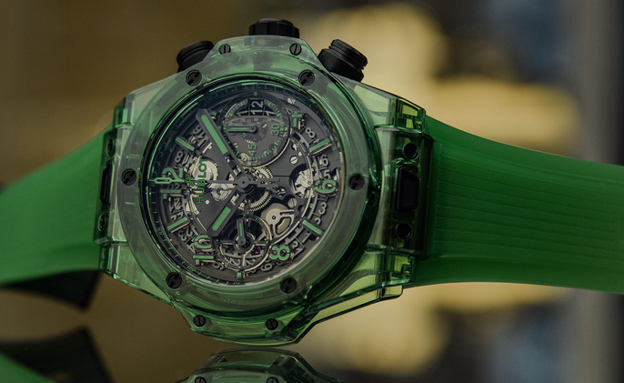 Clear hublot hotsell