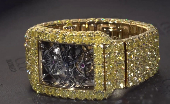 Jacob and co millionaire yellow diamonds hot sale