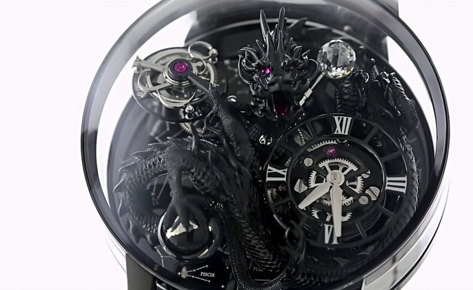 Jacob Co. Astronomia Black Dragon Jacob Co