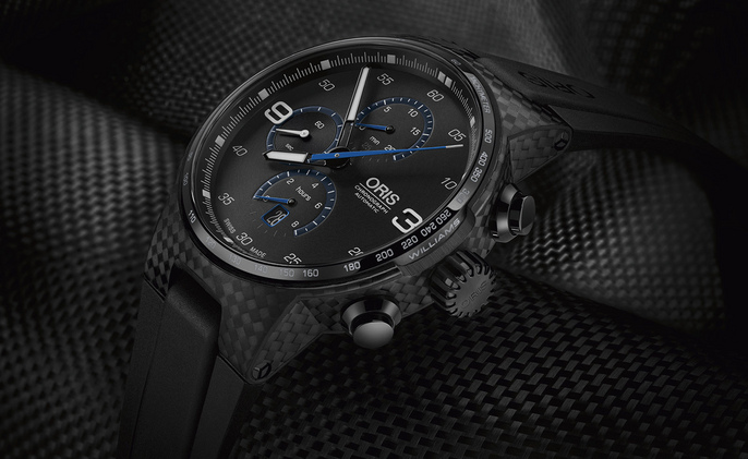 Oris williams chronograph carbon fibre extreme cheap