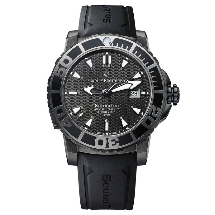 Carl F. Bucherer Patravi ScubaTec Black Watchonista