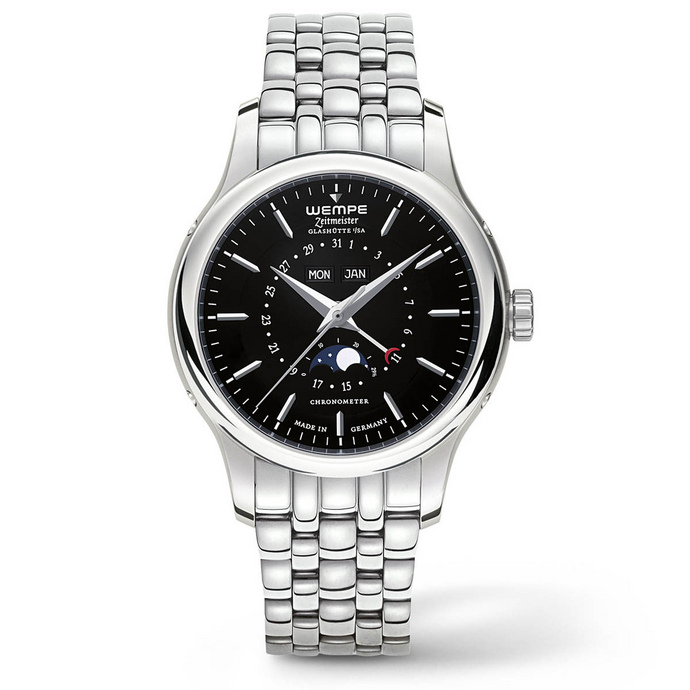 Wempe Zeitmeister Moon Phase and Full Calendar | Watchonista