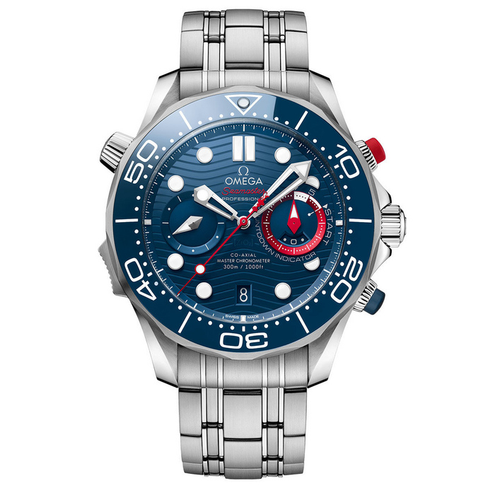 Omega Seamaster Diver 300M Co Axial Chronometer Chronograph America s Cup 44mm Omega