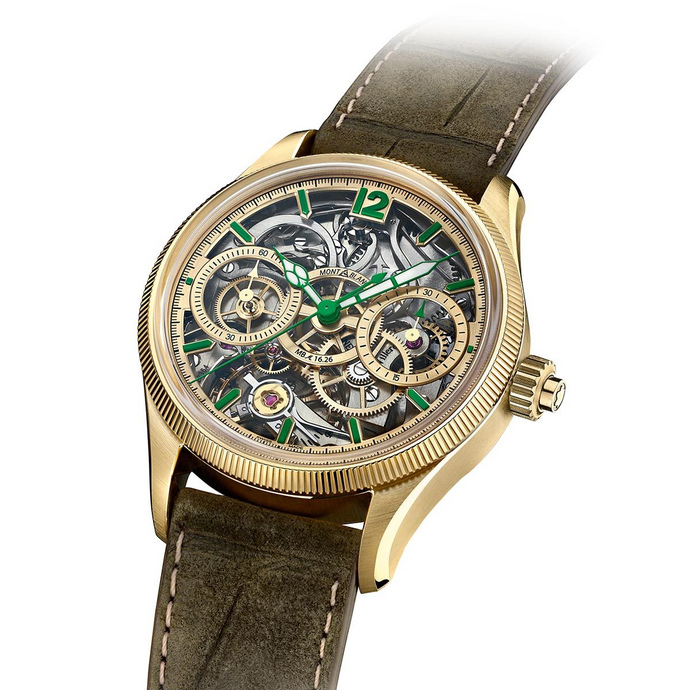 Montblanc 1858 The Unveiled Secret Minerva Monopusher Chronograph LE18 Watchonista