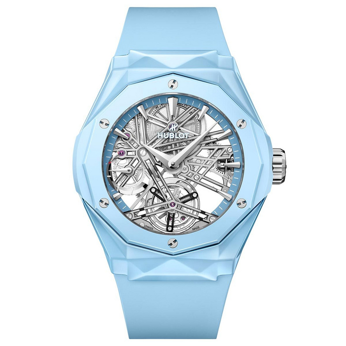 Hublot Classic Fusion Tourbillon Orlinski Sky Blue Watchonista