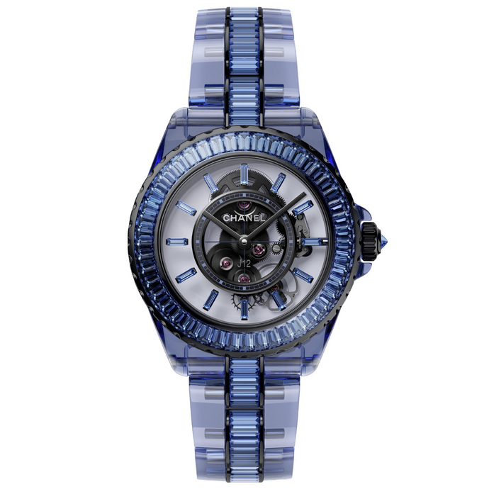 CHANEL J12 Bleu X-Ray Watch | Watchonista