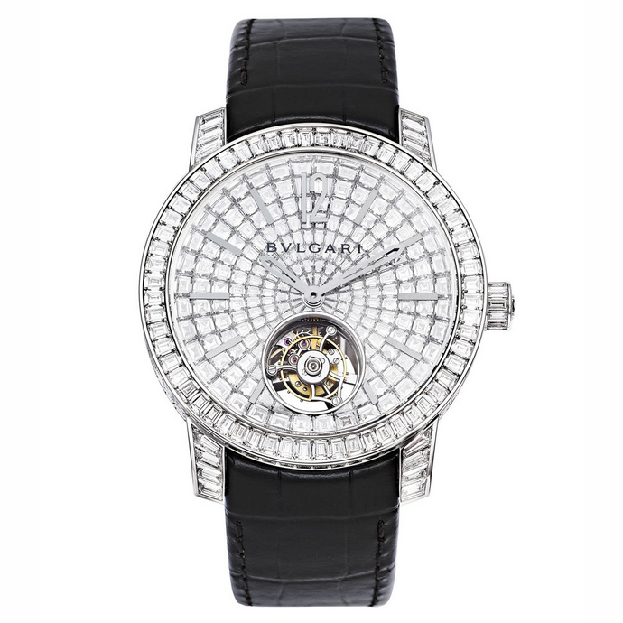 Bvlgari Bvlgari Full Diamonds Tourbillon with Sapphire Bridge Bulgari