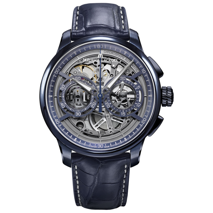 Maurice lacroix masterpiece chronograph skeleton price 2025