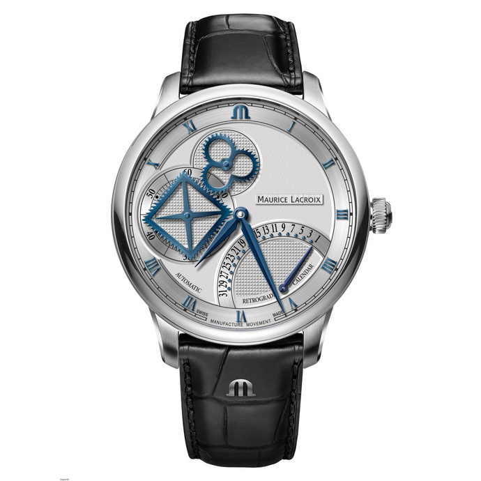 Maurice lacroix masterpiece retrograde calendar clearance