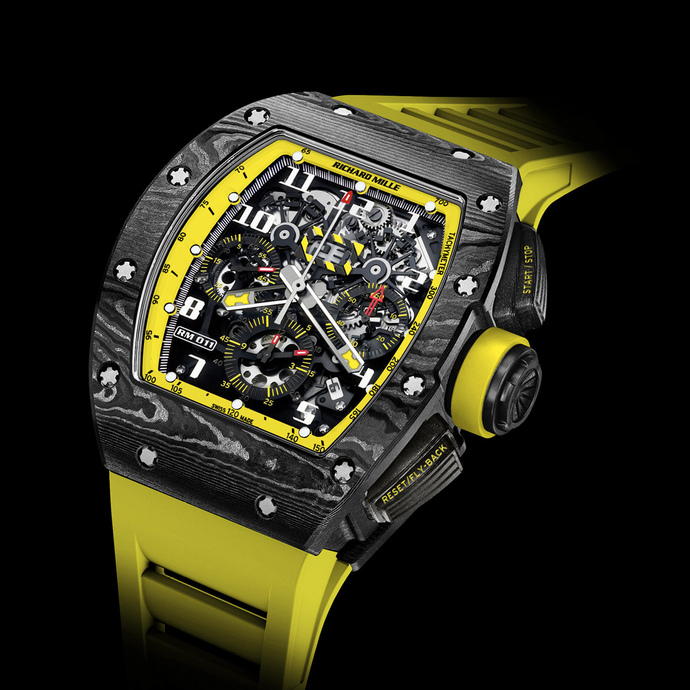 Richard mille yellow watch new arrivals